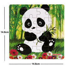 Load image into Gallery viewer, 38 Style Cartoon Wooden Puzzle Children Animal/ Vehicle Toy For  2-6 Year Baby Early Educational Toys for Kids
