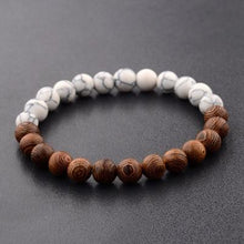 Load image into Gallery viewer, Lava Stone Men Wrist  Bracelet Natural Moonstone Bead Tibetan  Chakra Diffuser Bracelets For Men Jewelry Cool Gifts
