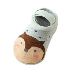 Load image into Gallery viewer, Luxury Modern Baby Socks Infant Walk Socks Toddler Floor Non-slip Cute Cotton Shoes 6 Colors Polyester Socks For Kids
