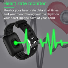 Load image into Gallery viewer, STEVVEX Smart Watch With Heart Rate Smart Monitor Wristband Sports Watches Smart Band Waterproof Smartwatch for Android iOS

