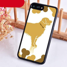 Load image into Gallery viewer, Golden Retriever Dog Cute Puppy Phone Case For Iphone 14 5 6 7 8 Plus X Xr Xs 11 12 13 Pro Max  Ultra Full Protective Liquid Silicone Case Back Cover For Iphone
