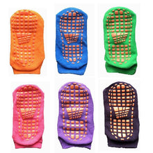 Load image into Gallery viewer, 6 Pairs Cotton Baby 's Non-slip Boat Low Cut Floor Socks With Rubber Grips For Boys &amp; Girls Sock
