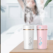 Load image into Gallery viewer, New USB Portable Mini Air Humidifier 200 ML Ultrasonic Essential Oil Diffuser For Home Bedroom Office Car With 7 Color Lights
