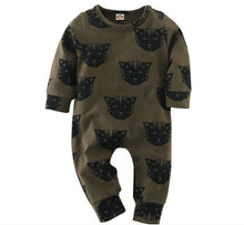 Load image into Gallery viewer, Baby Boy Rompers Long Sleeve Deer Head Infant Newborn Jumpsuit Outfits For Girls and Boys Pajamas
