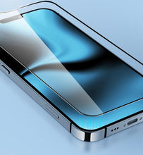 Load image into Gallery viewer, 4Pcs Full Cover Screen Protectors for IPhone 13 11 12 Pro Max Mini 13Pro 11Pro 14 PRO XS MAX X XR SE 6S 8 7 Plus Tempered Glass  Ultra Clear Tempered Glass Case Friendly Easy to Install Screen Protector
