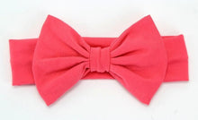 Load image into Gallery viewer, Headband Knitted Cotton Children Girls Elastic Bow Hair Bands Turban for girl Headbands
