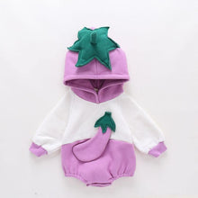 Load image into Gallery viewer, Luxury Modern Newborn Baby Boy/Girl Clothes Long Sleeve Hoddies Bear Zipper Baby Romper Clothes Autumn Winter Season For Kids and Baby
