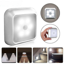 Load image into Gallery viewer, STEVVEX Wireless LED Pair Lamps with Motion sensor night lights lamp bedroom water closet Cabinet Corridor  Stairwell  Entrance battery lights
