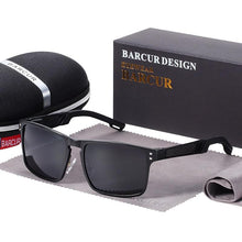 Load image into Gallery viewer, Hot Black Goggle Male Sunglasses Luxury Brand Men Glasses  In Business High Quality Luxury Modern Style With  UV400 Protection
