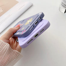 Load image into Gallery viewer, Soft Silicone Wallet Card Holder Phone Case For iPhone 11 mini Cases For iPhone 7 8 Cover Simple Silicone Protective Case For iPhone Girls Women Soft Slim Fit iPhone Case
