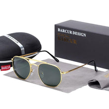 Load image into Gallery viewer, Luxury Famous Original Square Sunglasses for Men and Woman  Polarized Hexagon Sunglasses Oculos De Sol gafas lunette de soleil femme WIth UV400 Protection
