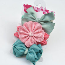 Load image into Gallery viewer, Luxury Modern Baby Headband Crown Flower Bows Hairband Baby Girl Headbands Newborn Hair Accessories Elastic Baby Hair Band
