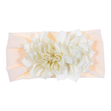 Load image into Gallery viewer, Cute 1PCS Baby Girls Lotus Flower Nylon Headband Knot Elastic Newborn Toddler Headwraps Kids Hair Accessories Gifts

