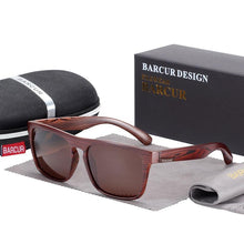 Load image into Gallery viewer, Luxury Polarized Imitation Wood Sunglasses for Men and Women  Retro Sunglasses Fashion Retro Style  Oculos de sol
