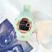 Load image into Gallery viewer, Electroic Shock Digital Watch Unisex Sports Waterproof  Watch With LED Colorful Mode Wristwatch For  Men and woman
