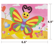 Load image into Gallery viewer, 10 designs/lot  Cartoon 3D EVA Foam Sticker Puzzle Series Kids Multi-patterns Styles Toys for Children Birthday Gift
