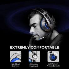 Load image into Gallery viewer, NEW Trend  Gaming Headset Gamer Ear Wired Headphones for Smartphone/PS4/PC/Xbox with Retractable Rotate Microphone and LED Light
