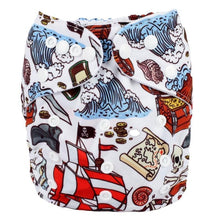 Load image into Gallery viewer, 1 Piece Baby Pocket Cloth Diaper Nappy One Size Reusable Washable Comfortable Diapers For Babies

