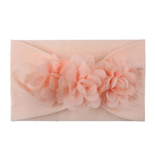 Load image into Gallery viewer, Handamde New Colorful Chiffon Flower Headband for Newborn Baby Toddler Ribbon Elastic Baby Headdress Kids Hair Band Girl Bow Knot Styling
