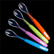 Load image into Gallery viewer, Baby Silicone Spoon Newborn Water Feeding Training Spoon Baby Feeding Soft  Soup Feeding Dishes Tableware Perfect For Childs
