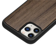 Load image into Gallery viewer, Vintage Wooded Back Case For iPhone 14 13 Mini 12 SE XR X S Max 8 7 Plus Genuine Bamboo Wooden Hard Phone case iPhone 11 Pro Max Strong Hard Protective Case For iPhone
