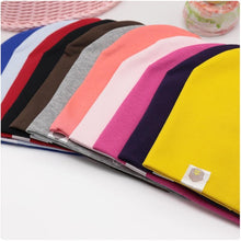 Load image into Gallery viewer, Modern Luxury Baby Girls Boys Winter Autumn Street Dance Hip Hop Cotton Scarf Cap For Boys and Girls
