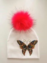 Load image into Gallery viewer, Fashion Baby Cap With Butterfly Toddlers Infant Bonnet Baby Hat For Boys and Girls Travel Hat Cap

