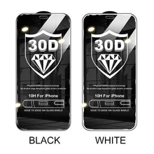 Load image into Gallery viewer, 30D Full Cover Protective Glass On For Iphone 13 12 11 14 Pro Max X Xr Screen Protector Iphone 6 7 8 14 Plus Tempered Glass Film Ultra Tough Tempered Glass Screen Protector For Iphone

