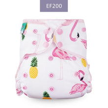 Load image into Gallery viewer, Baby Cloth Diaper Reusable Heavy Wetter Hybrid Waterproof  Bamboo Washable Baby Nappy Diapers For Girls and Boys Baby
