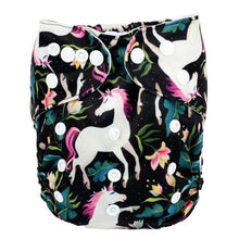 Load image into Gallery viewer, Modrn Printed Baby Pocket Cloth Diaper Nappy Reusable Adjustable Washable Nappies For Baby Boys and Baby Girls In Elegant Style
