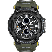 Load image into Gallery viewer, Men's  Sports Watches Top Brand Luxury Military Quartz Watch Men Waterproof 50M Shock  Digital Whats Relogio Masculino
