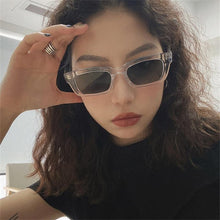 Load image into Gallery viewer, New Women Rectangle Vintage Sunglasses Brand Designer Retro Points Sunglasses Female Lady Eyeglass Cat Eye
