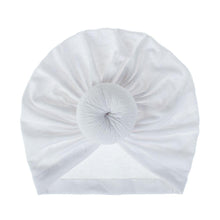 Load image into Gallery viewer, Baby Hat Soft Lovely Flower bowknot for Baby Girl Toddler Turban Hir Band Cap Newborn Headwrap Hat Baby Hairband
