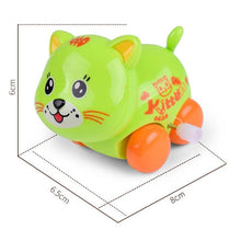 Load image into Gallery viewer, Baby Toys Cartoon Animal Dog Wind Up Toys Running Car Clockwork Educational Toys Infant Baby Mobile Rattle Toy For Kids
