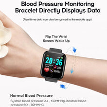 Load image into Gallery viewer, Elegant Popular Smart Watch For Women and Men D20 Pro Men Smartwatch for IOS and Android Sistems With Heart Rate Monitor Blood Pressure Sports Tracker Wristband
