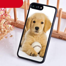 Load image into Gallery viewer, Golden Retriever Dog Cute Puppy Phone Case For Iphone 14 5 6 7 8 Plus X Xr Xs 11 12 13 Pro Max  Ultra Full Protective Liquid Silicone Case Back Cover For Iphone
