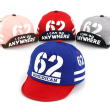 Load image into Gallery viewer, Modern Baby Boy Cap Embroidery Number Baby Baseball Cotton Sun Hat For Boys Sport Cap
