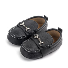 Load image into Gallery viewer, Leather Baby Shoes Fashion Infant Boys Girls Anti-slip Soft Sole Newborn First Walkers Luxury Shoes Design For Kids
