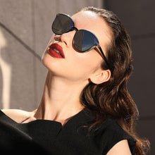 Load image into Gallery viewer, Luxury New Fashion Polarized Women Round Rimeless Popular Retro Classic Sunglasses Ladies lunette de soleil femme
