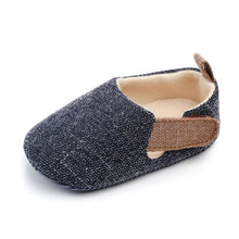 Load image into Gallery viewer, Baby Unisex Shoes Infant Soft First Walkers Nonslip Indoor Outdoor Shoes Cotton Fabric Prewalkers
