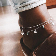 Load image into Gallery viewer, Luxury Bohemian Star Shell Ankle Bracelet Foot Jewelry Brecelet Simple Shell Anklets for Women Summer Style

