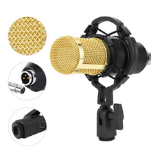 Load image into Gallery viewer, Professional BM-800 BM Condenser Microphone Pro Audio Studio Vocal Recording KTV Karaoke Desktop Metal Shock Mount
