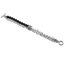 Load image into Gallery viewer, Howlite Lava Stone Bracelet
