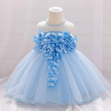 Load image into Gallery viewer, Luxury Modern Designer Toddler Baby Girl Infant Princess Lace Tutu Dress Baby Girl Wedding Dress Kids Party Dress
