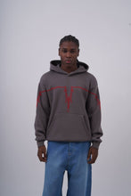 Load image into Gallery viewer, &quot;Heartbeat&quot; Embroidered Graphic Hoodie
