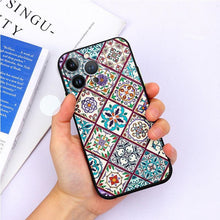Load image into Gallery viewer, Charming Silicone Soft Anti-Scratch Cases For iPhone 13 Pro Max Case Silicone Wallet Card Holder Cover For iPhone 13 Mini 13ProMax 13Pro Flower Butterfly Beautiful Design Card Holder iPhone Case
