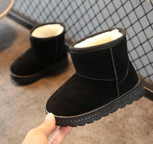 Load image into Gallery viewer, Winter Kids Fashion Snow Boots Thick Warm Plush Soft Bottom Girls Short Boots Ski Boot For Toddler

