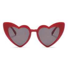 Load image into Gallery viewer, Elegant Retro  Love Heart Sunglasses Women Big Frame Personality Sunglasses Fashion Cute Retro Cat Eye Vintage Sunglasses  For Women and Girl
