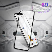 Load image into Gallery viewer, 10D Curved Edge Aluminum Alloy Tempered Glass for iPhone X XS MAX 11 12 Pro Max mini 6 6S 7 8 Plus Full Cover Screen Protector  Titanium Alloy Metal Edge Full Coverage Front Tempered Glass Screen Protector for iPhone
