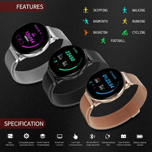 Load image into Gallery viewer, New Casual Fashion Smart bracelet Watch For Women and Men Fitness Tracker Top Brand Luxury Waterproof Smart Wristband Watch In Modern Luxury Design

